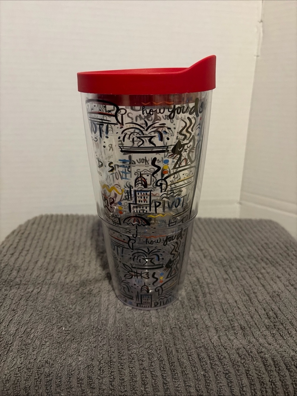 Tervis - FRIENDS TV Show Quotes 24 oz Travel Tumbler Lid